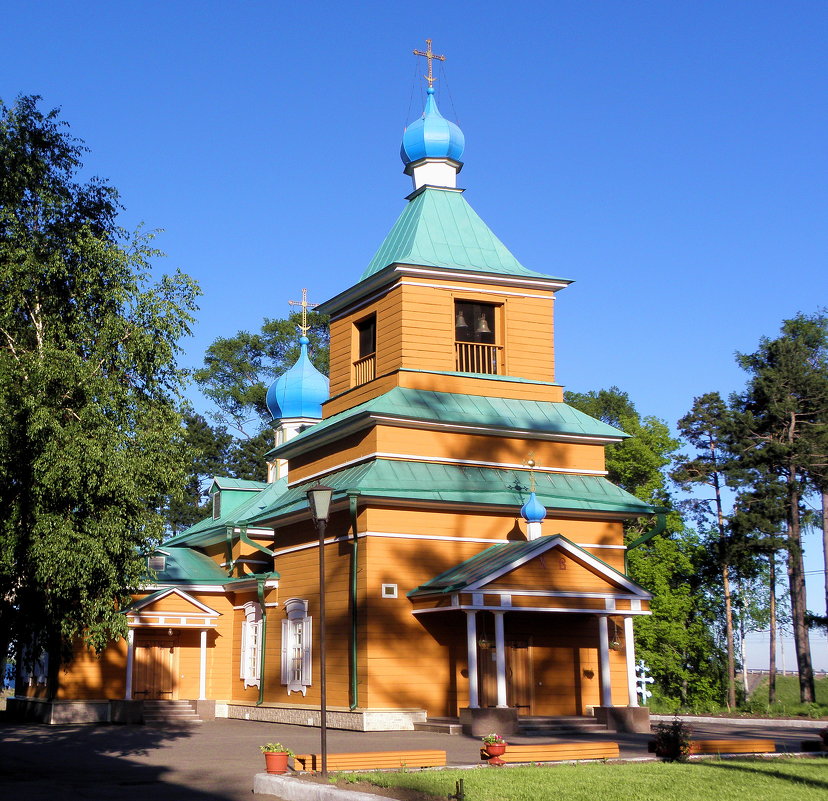 Деревянный Храм Михаило-Архангельский - Александр Попов