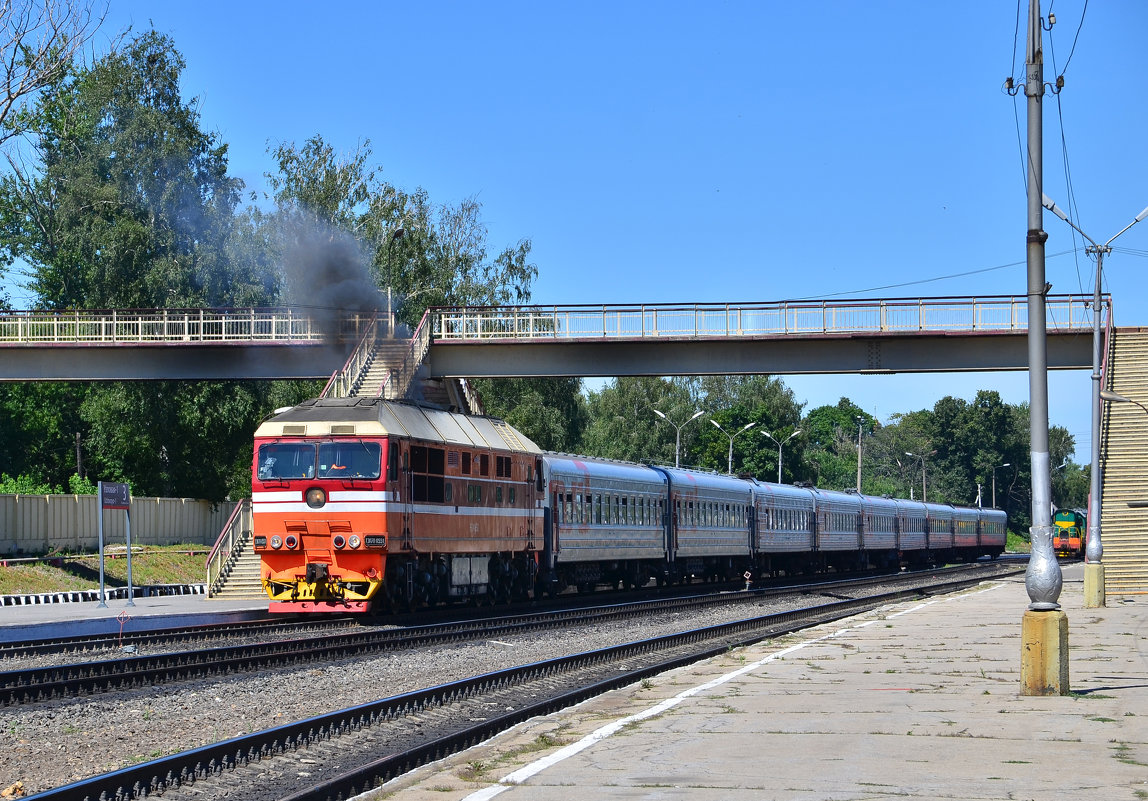 Тепловоз ТЭП70-0551 - Денис Змеев