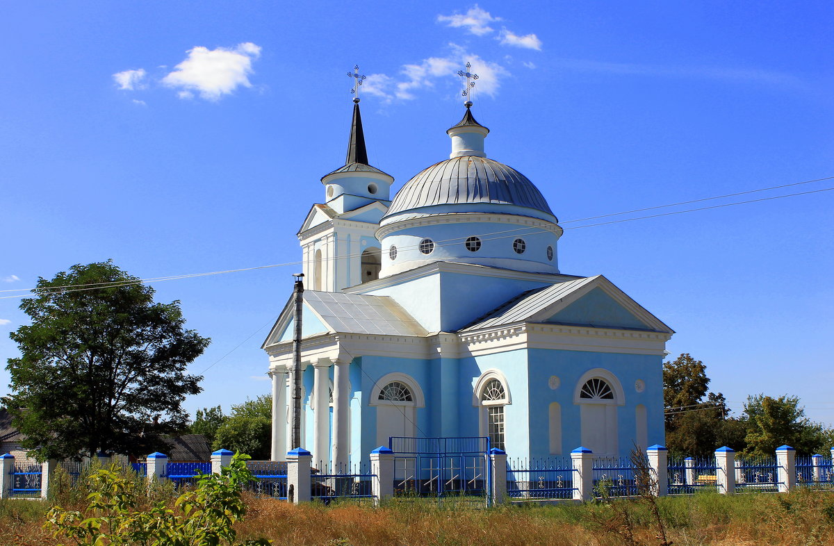 Сельская церковь. - Валентина ツ ღ✿ღ