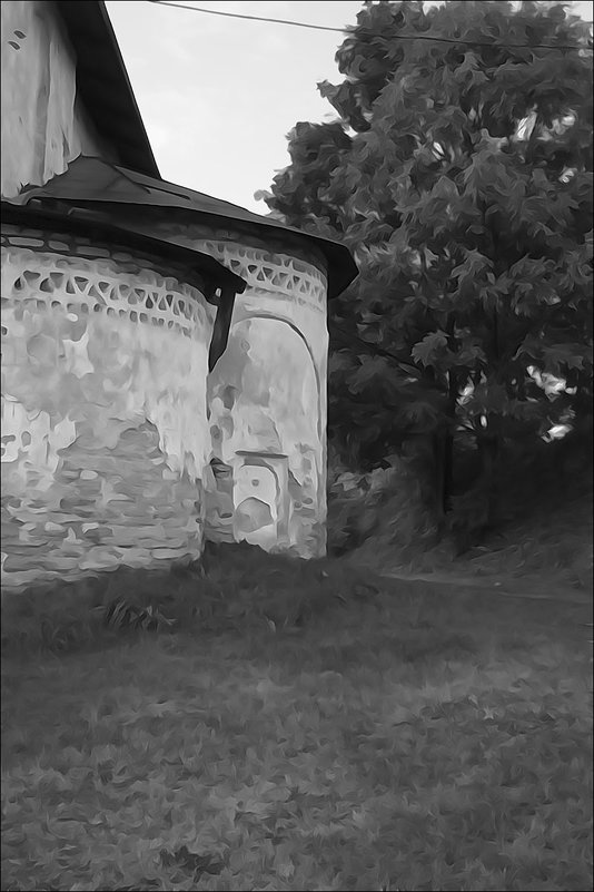 Старая церковь - galina bronnikova 