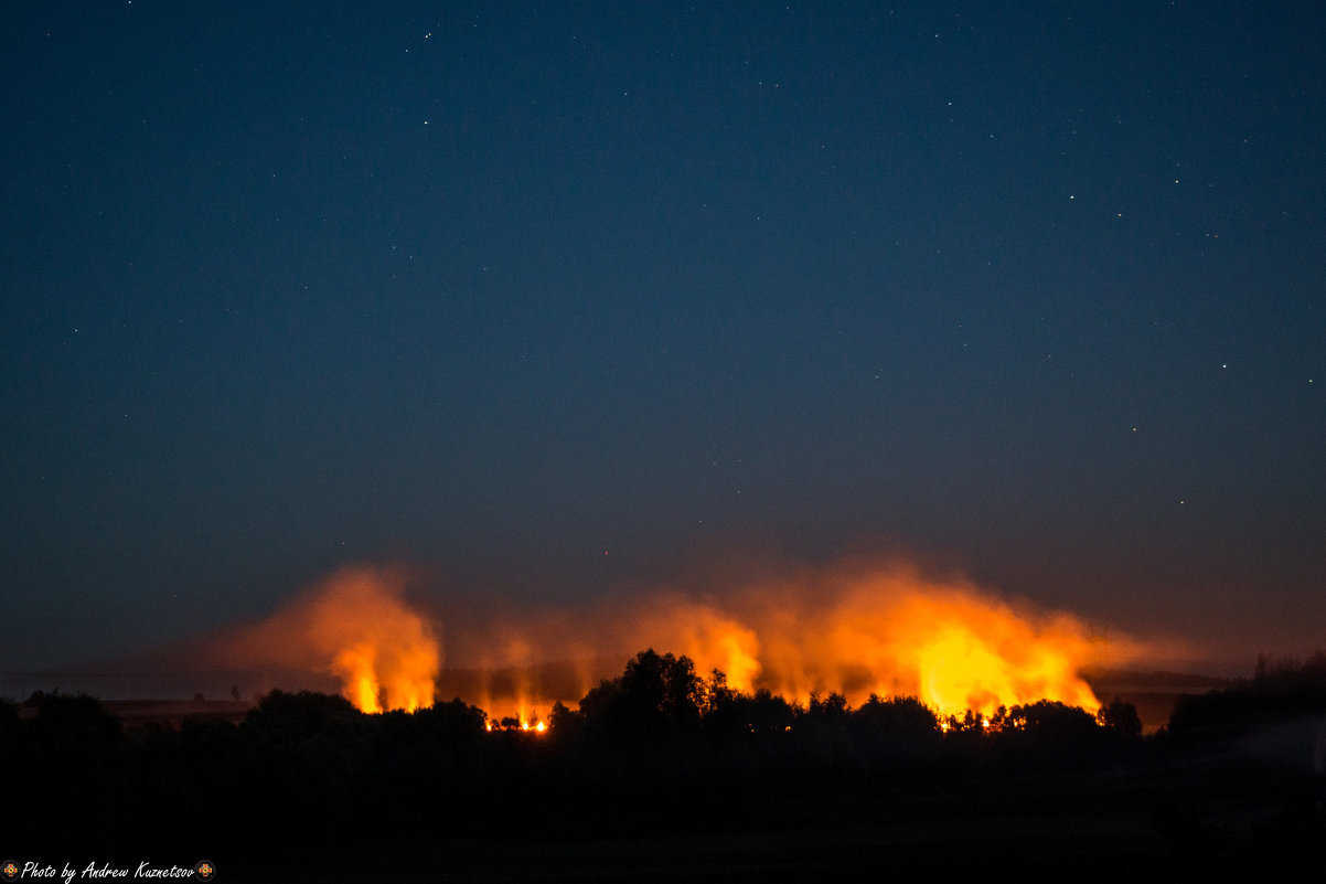 Пожар на поле - Андрей Кузнецов
