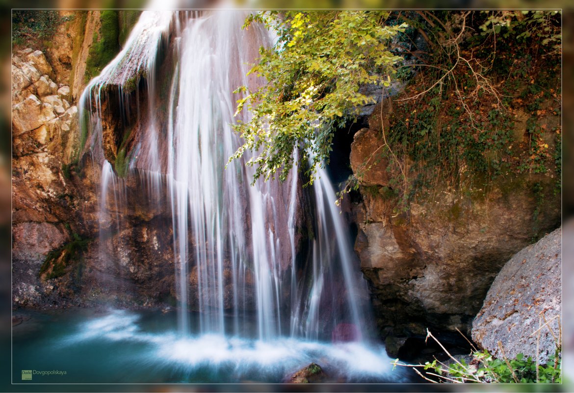 Какое счастье,увидеть этот водопад своими глазами - Дарья Довгопольская