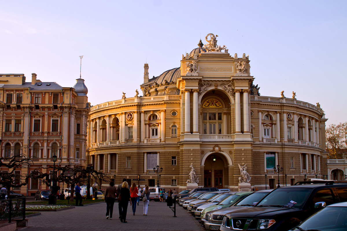 Оперный театр в Одессе - Надежда Грибута