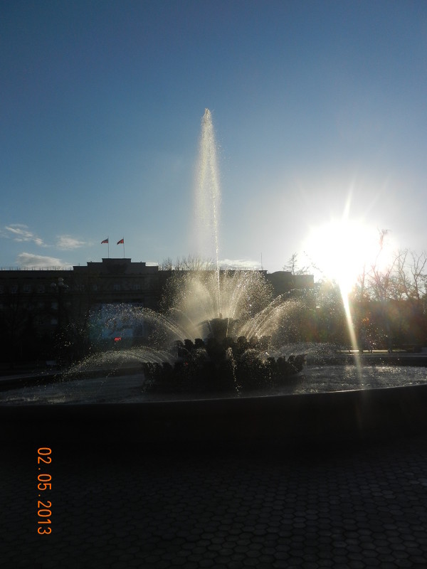Оренбург. фонтан на Советской - Надежда Пономарева (Молчанова)