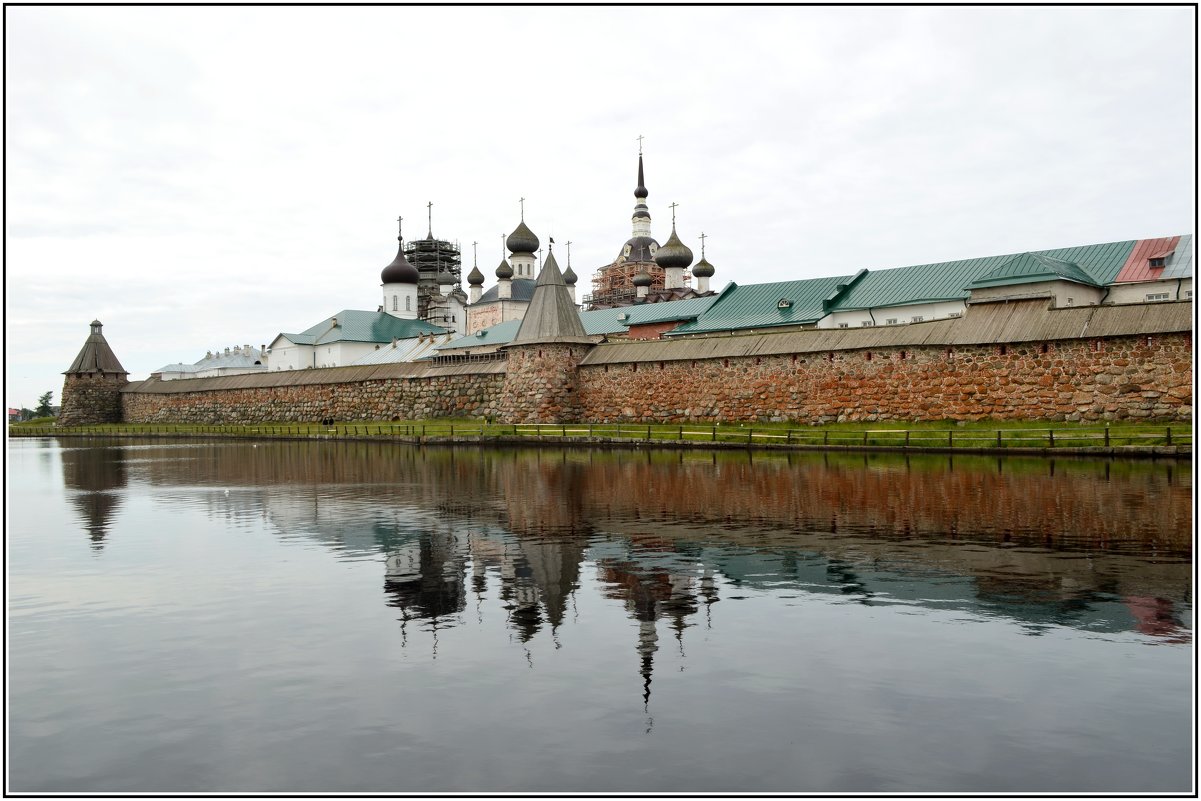 Соловецкий монастырь со стороны Святого озера - Татьяна 