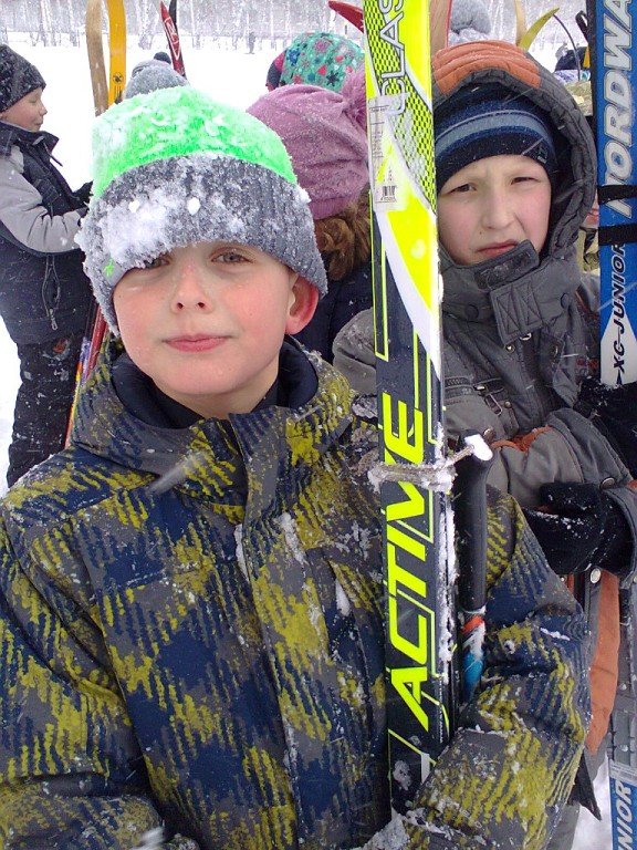 Мои юные лыжники - Валентина Журба