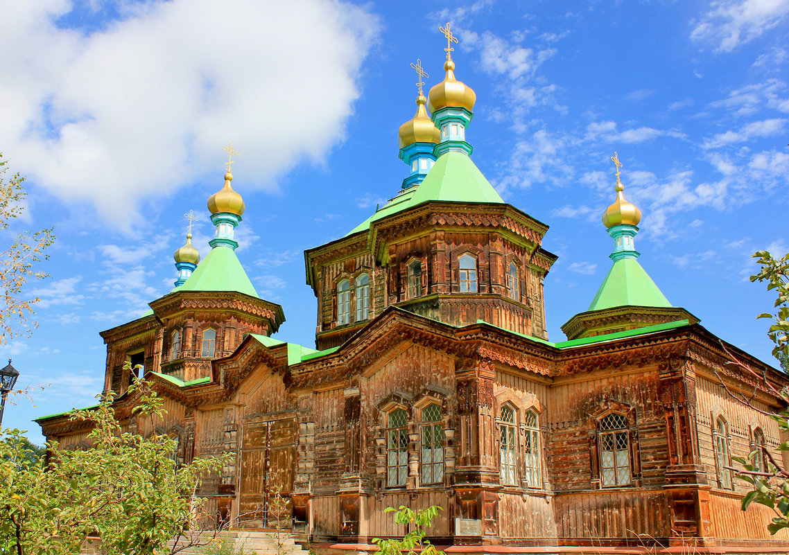 старинная церковь - Татьяна Д