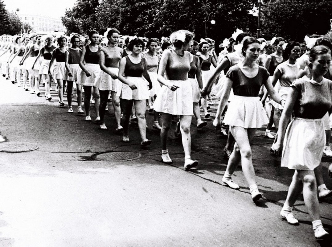 Физкультурный парад в Воронеже. 1960 год - alek48s 