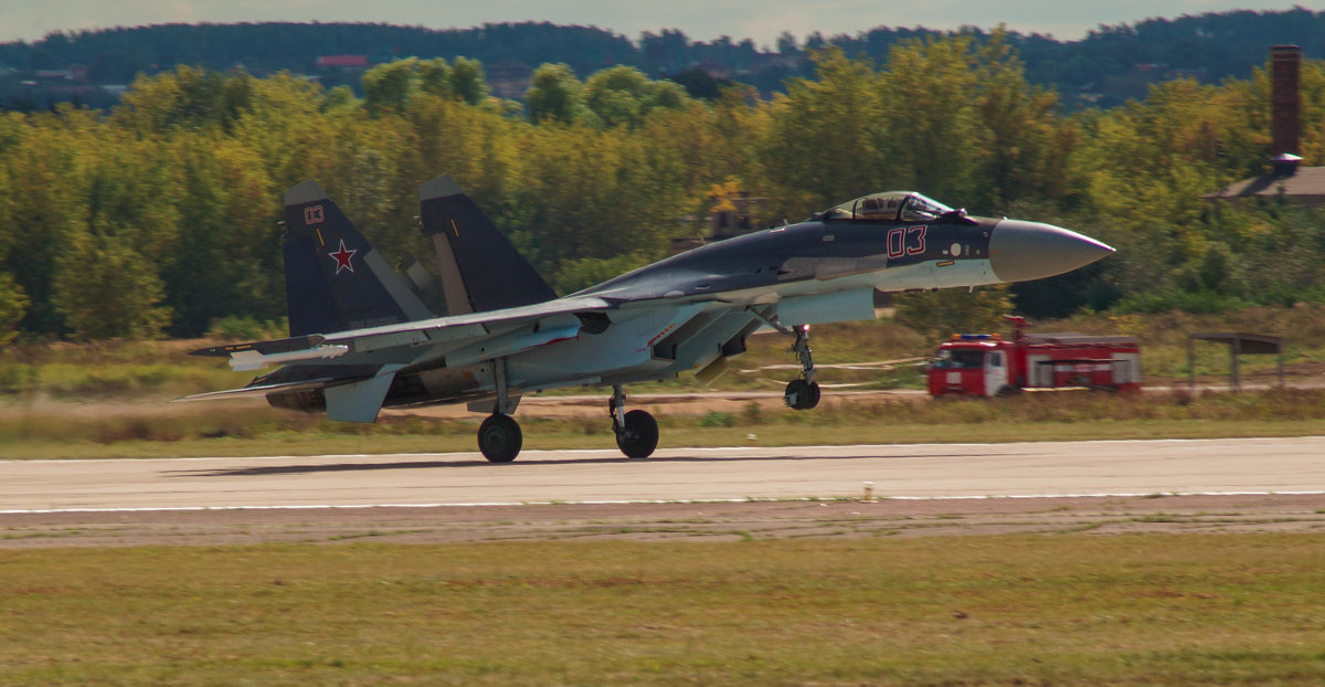 МАКС 2015. Су-35С - Андрей Воробьев