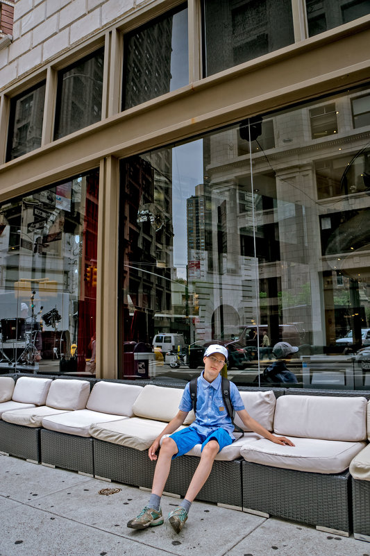 Отдых на улице Нью Йорка - Ольга Маркова