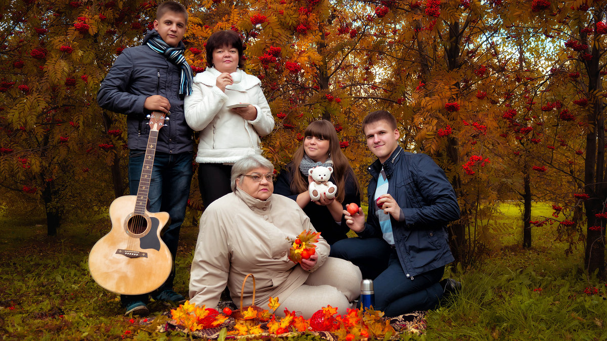 Дружная  семья - Olga Rosenberg