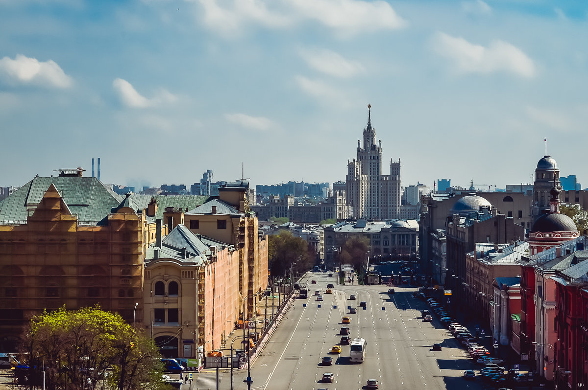 Вид с крыши Детского мира - Ксения Базарова