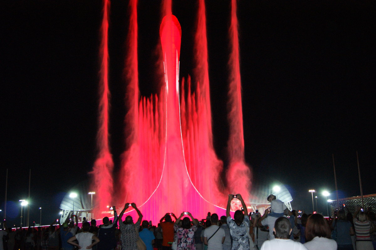 Шоу фонтанов в Олимпийском парке - nika555nika Ирина