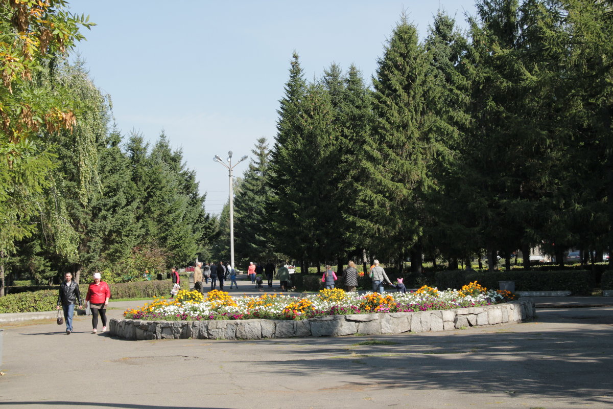 Бийск. Бульвар Петра Первого. - Олег Афанасьевич Сергеев