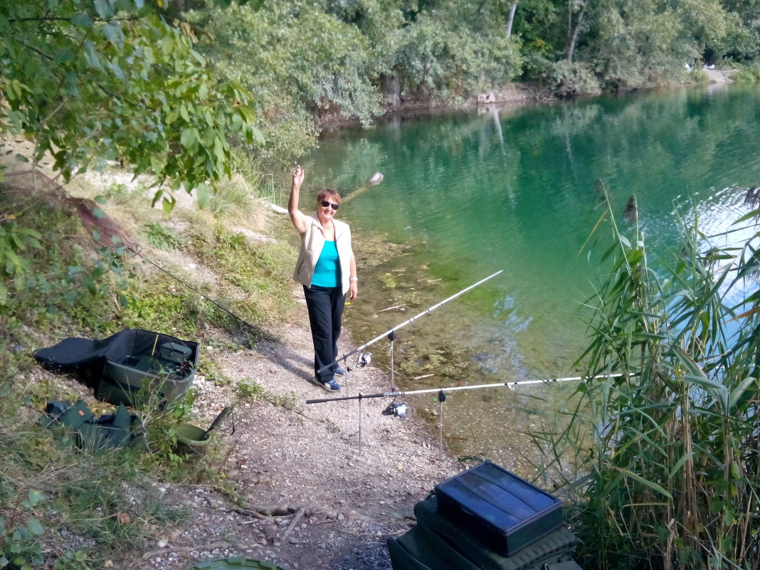 На рыбалке - Elena 