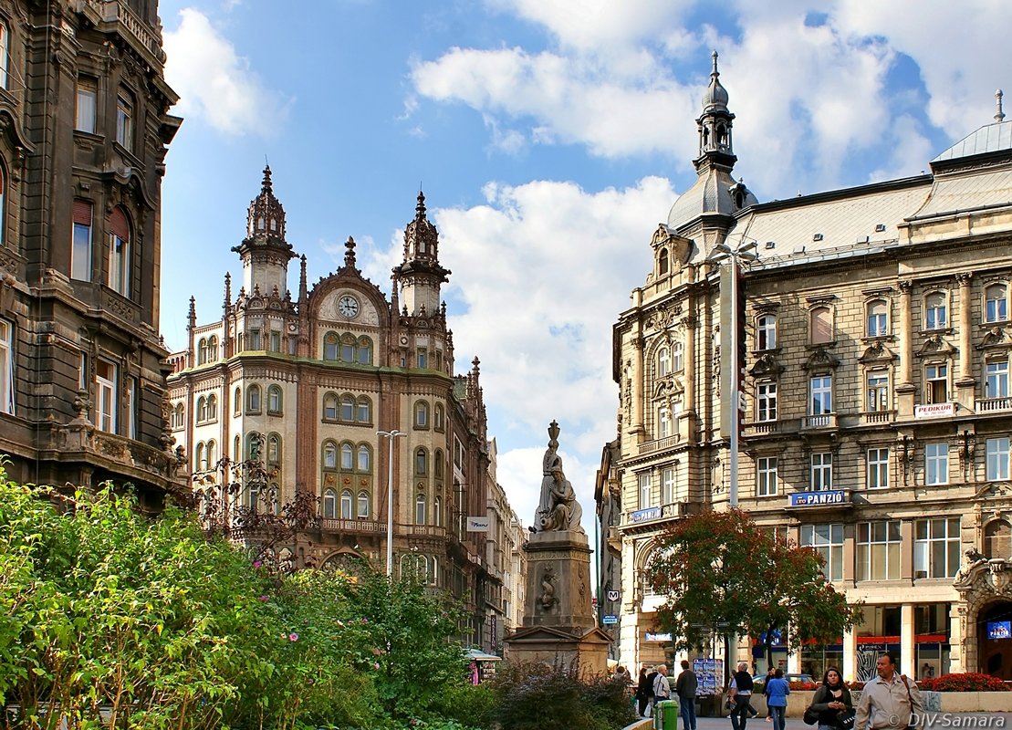 Площадь Францисканцев в Будапеште - Денис Кораблёв