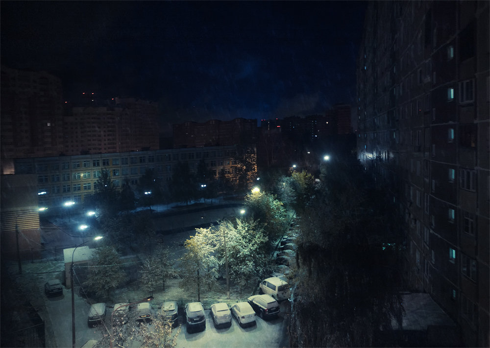 Night. Street. October - Anna Lipatova