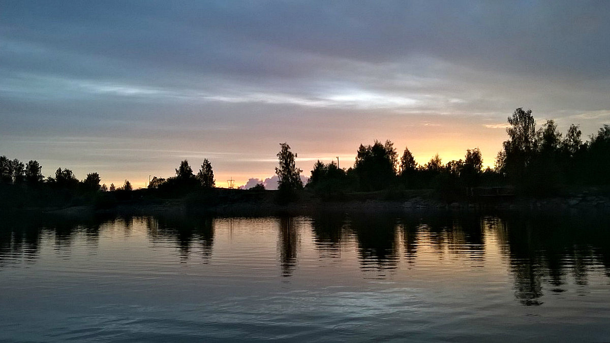 вечер на озере - Tiana Ros