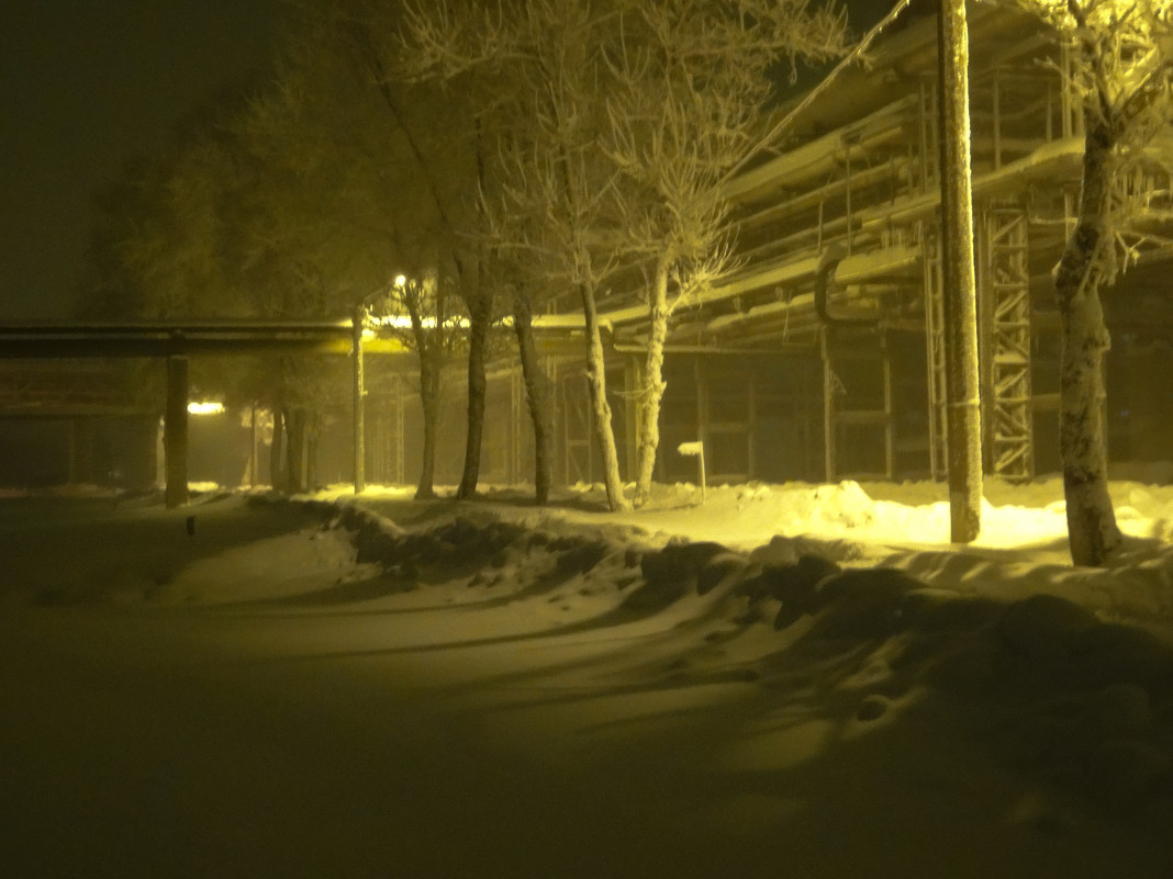 Зима в промышленной зоне - Дмитрий Долганин