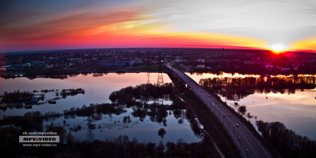 Великий Новгород на закате Солнца - Павел Москалёв