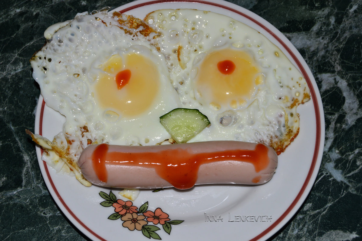 Завтрак " Морда лица" - Инна Lenk