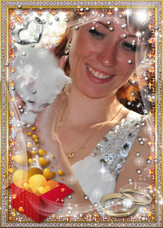 Невеста и котенок - Алексей http://fotokto.ru/id148151Морозов