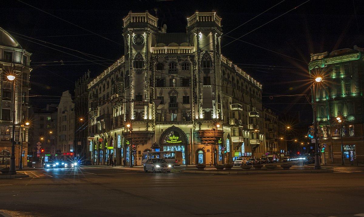 Вечером на Петроградской стороне. - Владимир Питерский