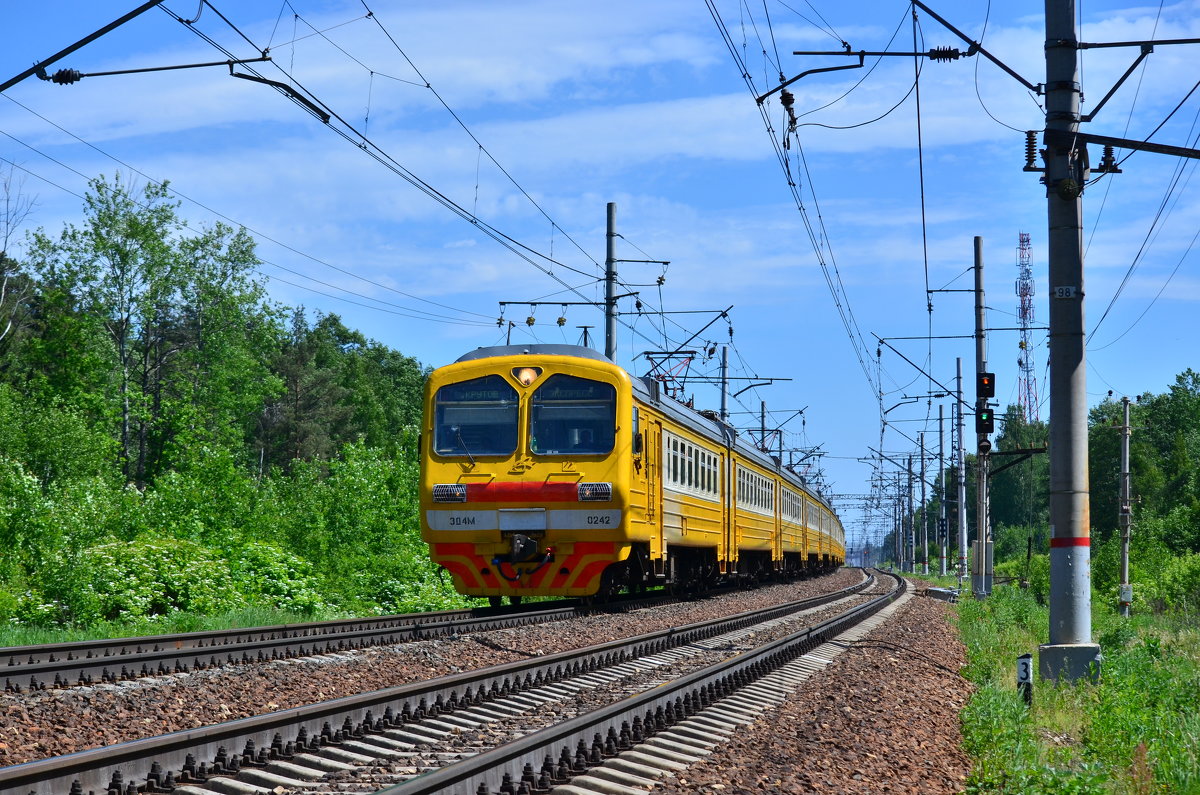 Электропоезд ЭД4М-0242 - Денис Змеев