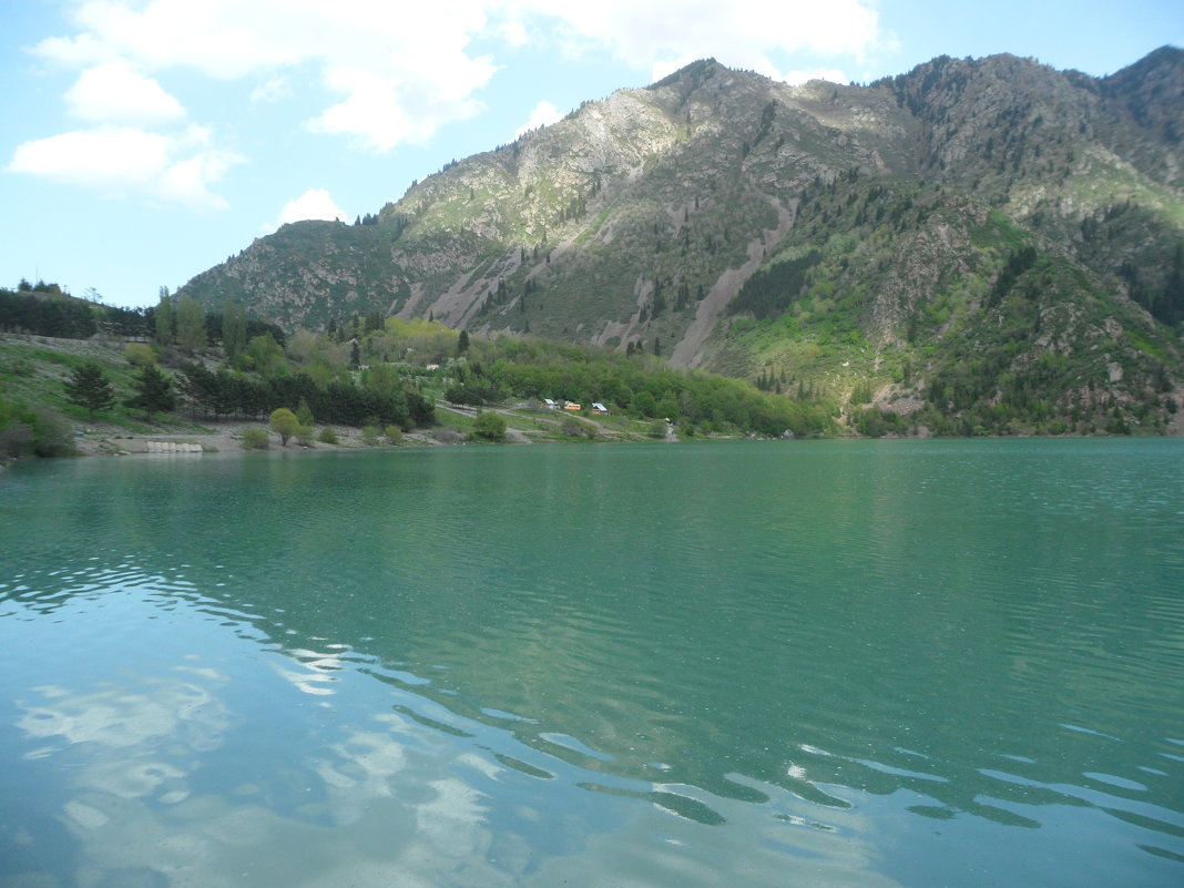 горное озеро в Алматинской области - людмила дзюба 