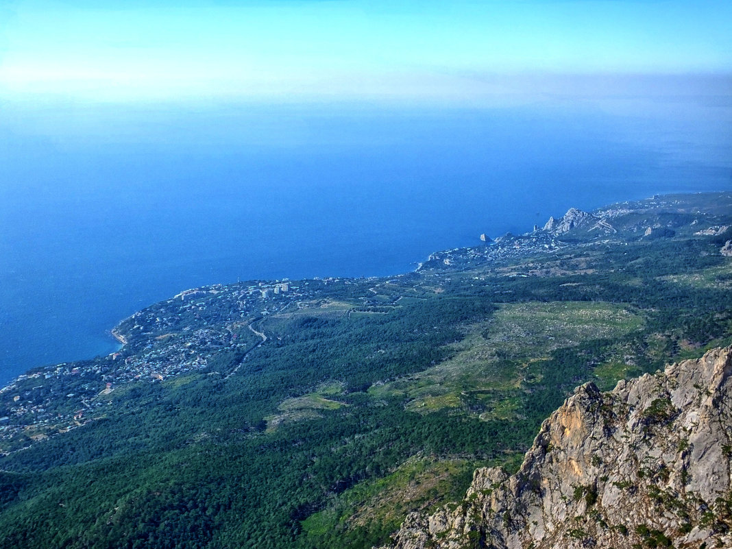 Гора ай Петри вид с моря