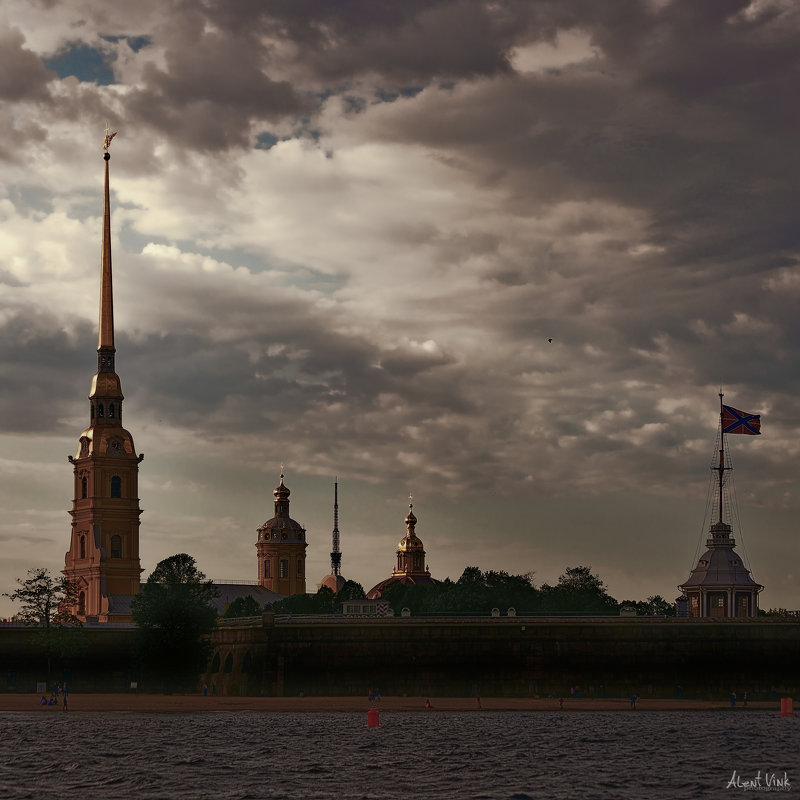 Петропавловка в белую ночь - Alent Vink