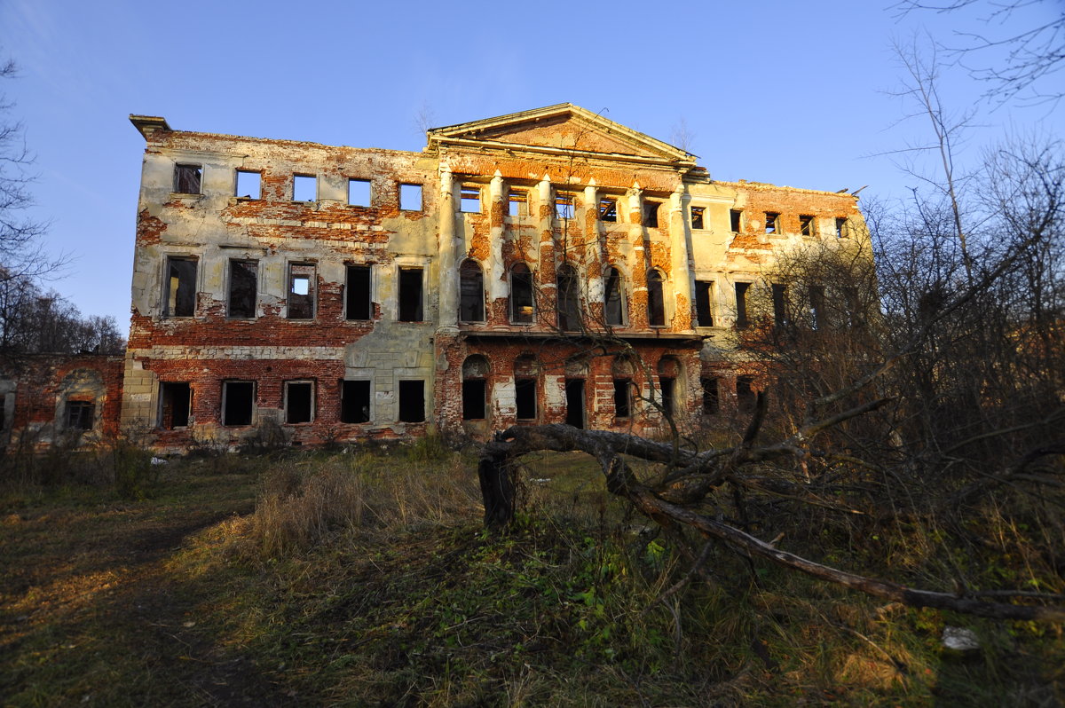 Заброшенная усадьба Гребнево.(07.11.2015г.) - Виталий Виницкий