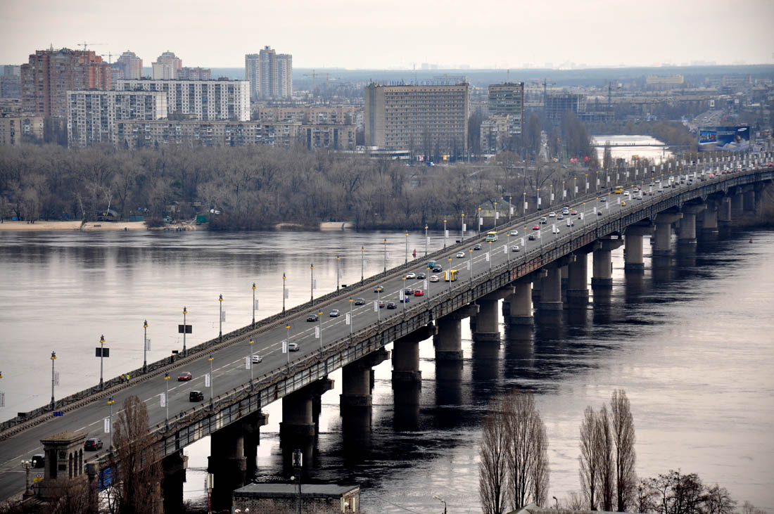 Мост Патона. Ранняя весна. - dizelma Бак