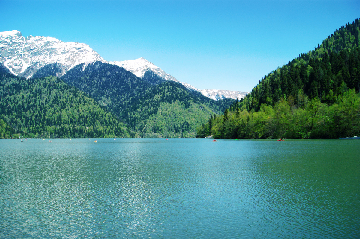 Озеро Рица- легендарное место в Абхазии - Татьяна Гордеева