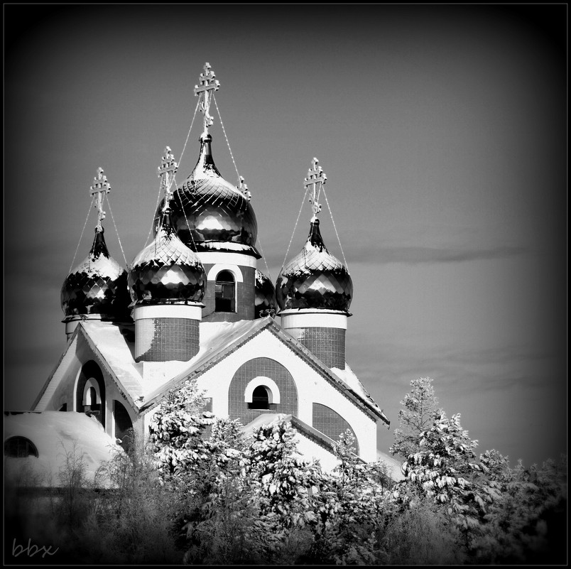 Купола храма Архангела Михаила - Василий Хорошев