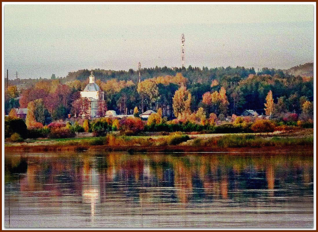 река Юг, п. Подосиновец Кировской области - ВладиМер 