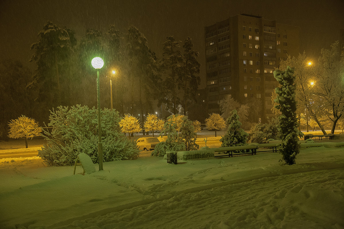 Снегопад - Владимир 