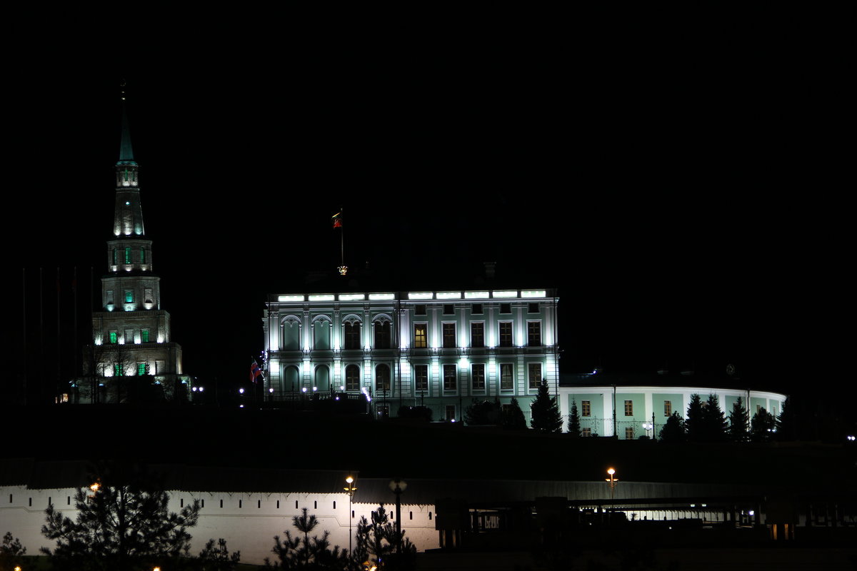 Падающая Башня и президентский дворец - Иля Григорьева