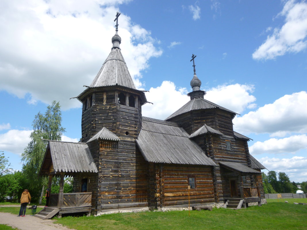 Деревянная Церковь в Суздале