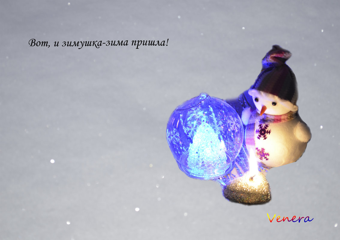 Zimushka-zima - Венера Шайарданова