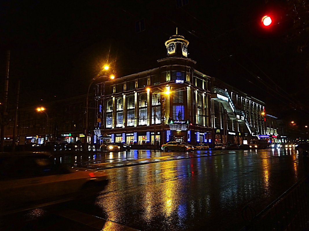 Ночные улицы Ростов на Дону