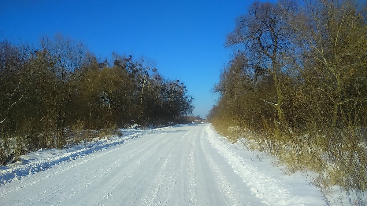 Зимний пейзаж !!! - Татьяна Тумина