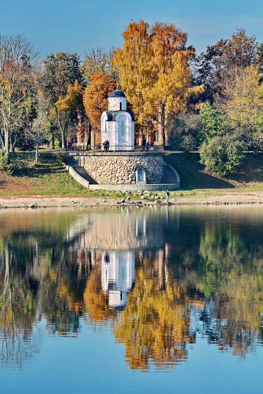 Осень на реке Великой - Анатолий Шумилин