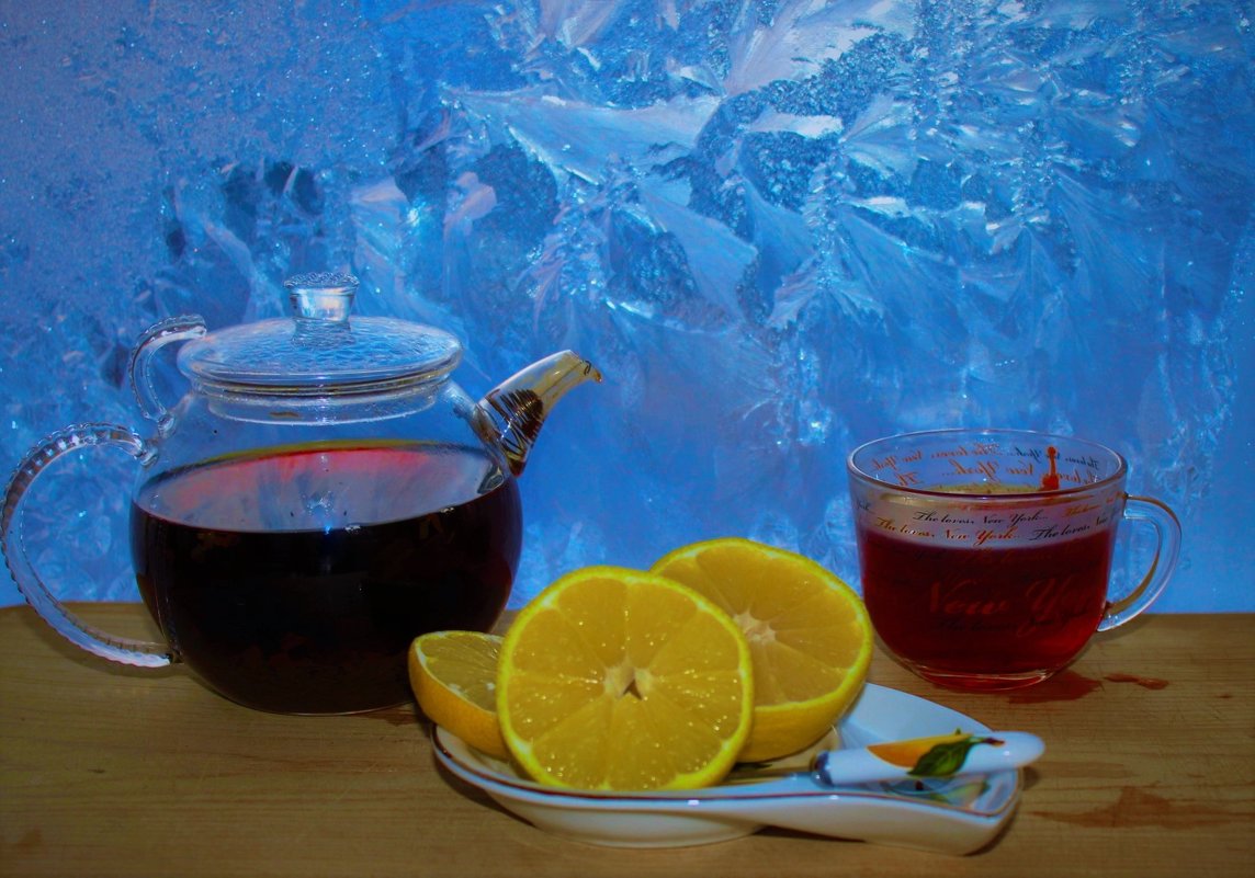 Чай с лимоном у зимнего окна - Сергей Чиняев 