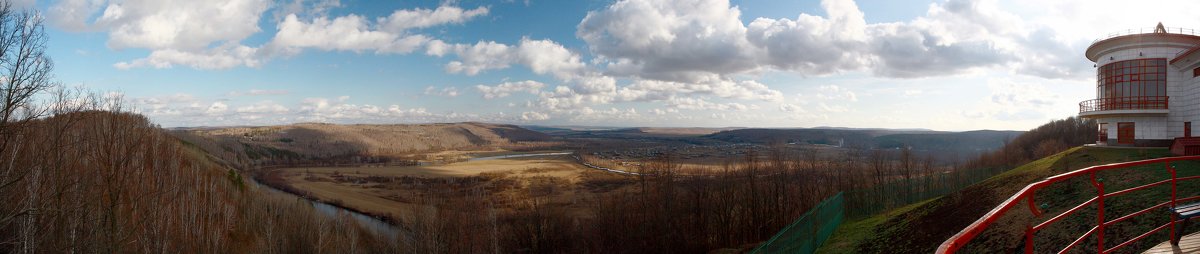 Вид на долину реки Юрюзань,курорт Янган-Тау,Башкирия - Сергей Величко