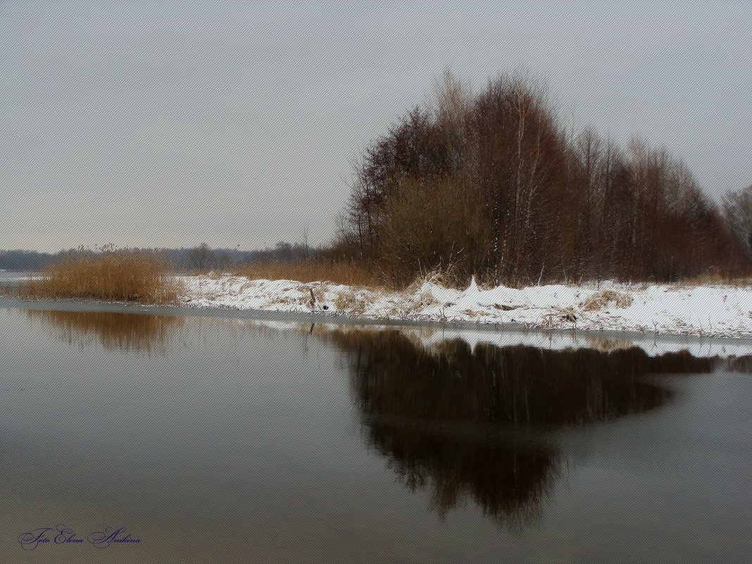 Отражение в ледяной реке - °•●Елена●•° ♀