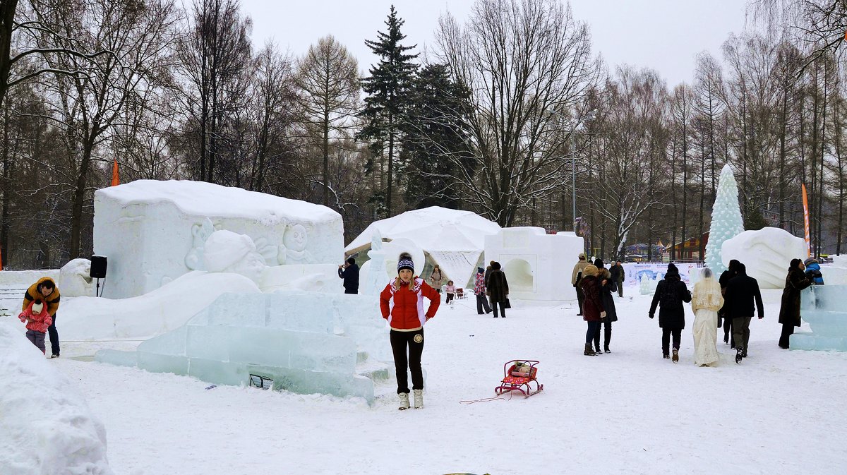 В снежном городке - Владимир Болдырев