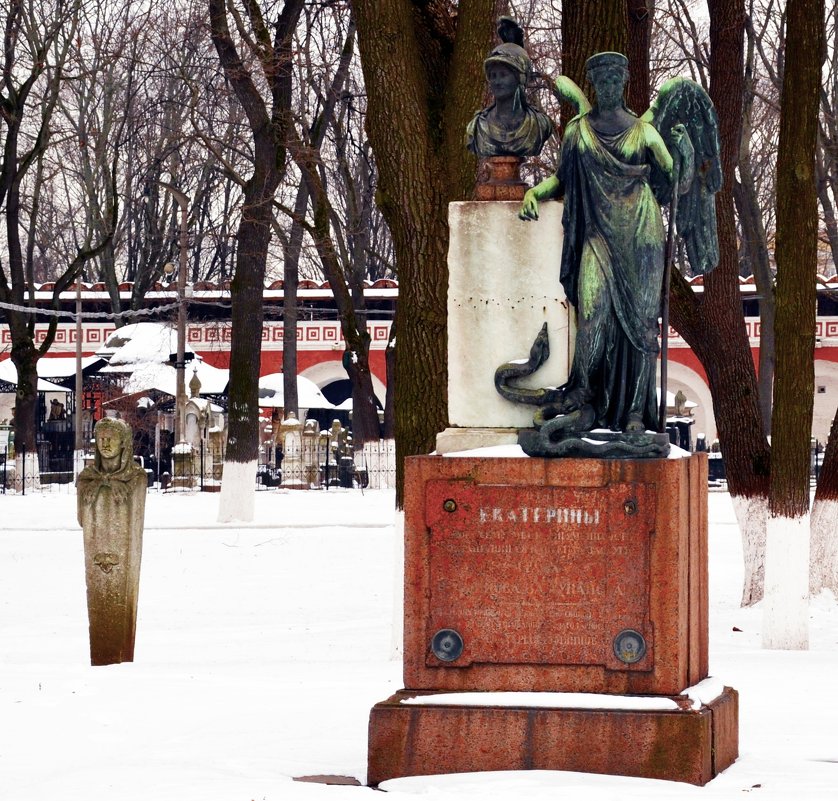 Памятник Екатерине II  в Донском монастыре - Владимир Болдырев