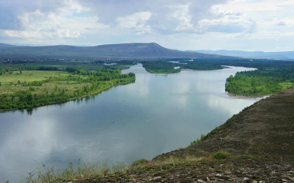 Река верхний Енисей