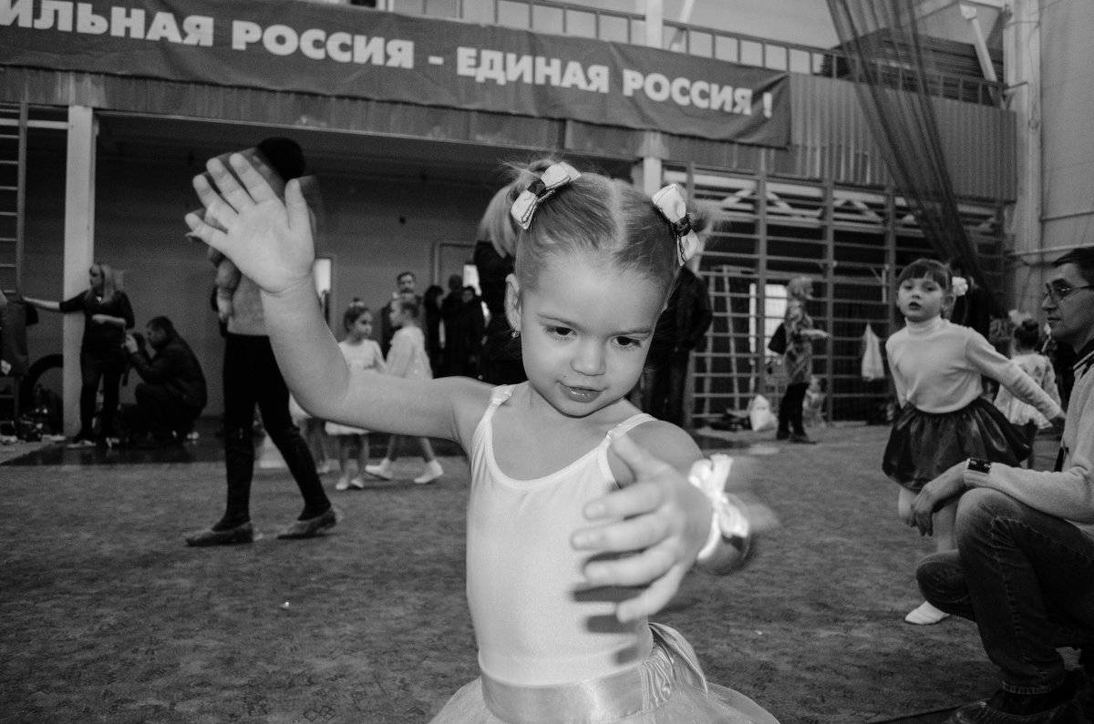 будущая гимнастка - Ольга Штанько